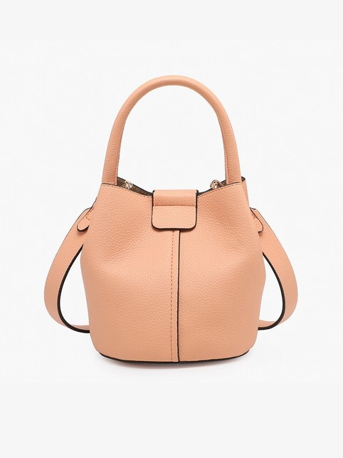 Jen & Co. FARRAH BUCKET BAG WITH TOP HANDLE M2528 - Bra~vo intimates